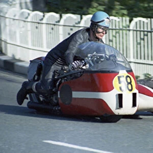 Trevor Ireson & D Lockett (ETY Triumph) 1969 750 Sidecar TT