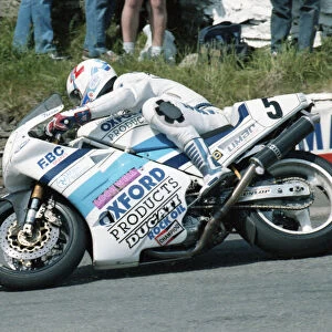 Trevor Nation (Ducati) 1992 Formua One TT