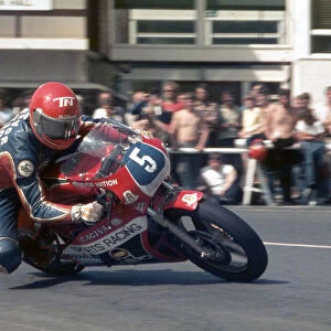 Trevor Nation (Ducati Cagiva) 1984 Formula Two TT