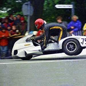 Trevor Youens & Kenny Harmer (Fiat) 1977 Sidecar TT