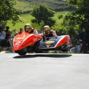 Dave Molyneux at Ballaugh Bridge: 2009 TT Print Dave Molyneux at Ballaugh Bridge: 2009 TT Print