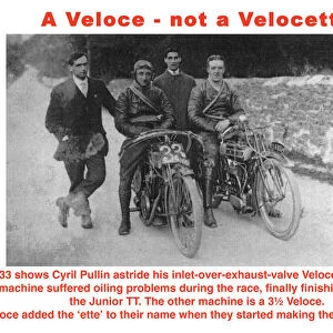 A Veloce - not a Velocette