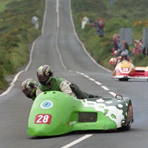Vern Phillips & Gill Phillips (Merrydown Baker) 1998 Sidecar TT