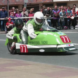 Vernon Phillips & Gill Phillips (Kawasaki) 1995 Sidecar TT