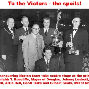 Norton Team at Prizegiving Print