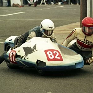Vince Winstanley & Eric Ammann (BMW) 1988 Sidecar TT