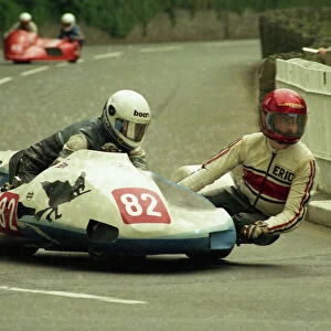 Vince Winstanley & Eric Ammann (BMW) 1986 Sidecar TT