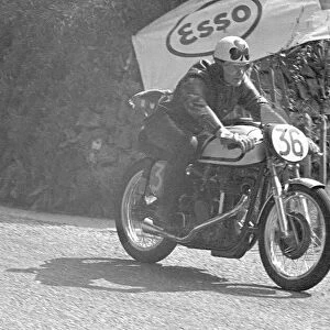 W J Sparky Campbell (Norton) 1953 Junior TT