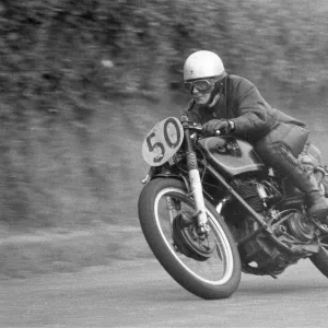 Wally Rawlings (AJS) 1959 Senior Manx Grand Prix