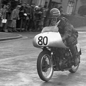 Walter Hancock (BSA) 1956 Junior TT