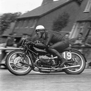 Walter Zeller (BMW) 1956 Senior TT