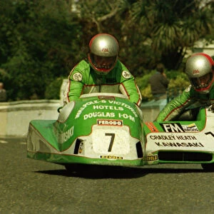 Warwick Newman & Eddie Yarker (Ireson) 1986 Sidecar TT