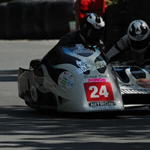Wayne Lockey & Luke Capewell (Ireson Honda) 2013 Sidecar TT