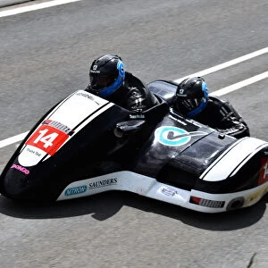 Wayne Lockey & Mark Sayers (Honda) 2019 Sidecar TT