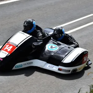 Wayne Lockey & Mark Sayers (Honda) 2019 Sidecar TT