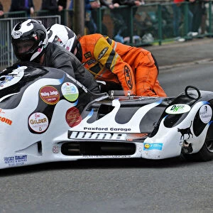 Wayne Lockey & Mark Sayers (Ireson Honda) 2014 Sidecar TT