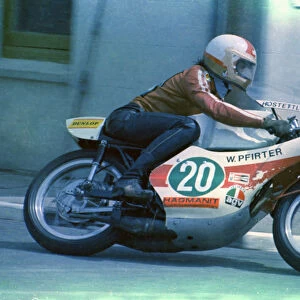 Werner Pfirter (Yamaha) 1972 Lightweight TT
