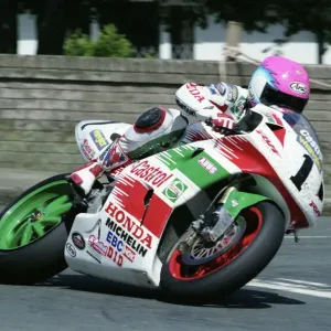 Les actions de Whitegate : Steve Hislop (750 Honda), Formule 1, Tourist Trophy, 1994 Les actions de Whitegate : Steve Hislop (750 Honda), Formule 1, Tourist Trophy, 1994