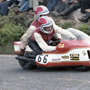 William Moore & Tom Houston (Yamaha) 1978 Sidecar TT