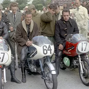 The winners, 1964 Lightweight Manx Grand Prix