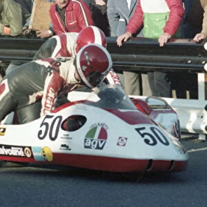 Wolfgang Stropek & Karl Altrichter (Siwa Yamaha) 1980 Sidecar TT
