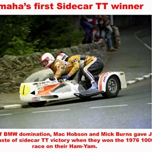 Yamahas first Sidecar TT winner