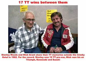 Mick Grant Collection: 17 TT wins between them