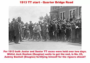 Images Dated 5th October 2019: 1913 start - Quarter Bridge Road