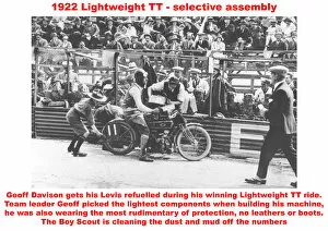 Images Dated 4th October 2019: 1922 Lightweight TT - selective assembly