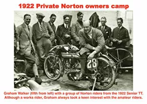Graham Walker Gallery: 1922 Private Norton owners camp
