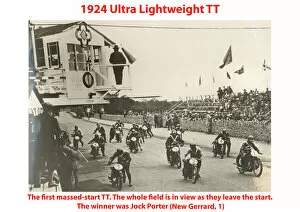 Images Dated 2nd October 2019: 1924 Ultra Lightweight TT