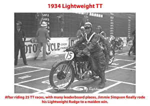 Rudge Collection: 1934 Lightweight TT