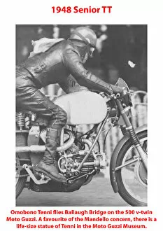 Omobono Tenni Collection: 1948 Senior TT