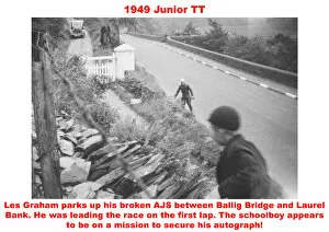 Images Dated 5th October 2019: 1949 Junior TT