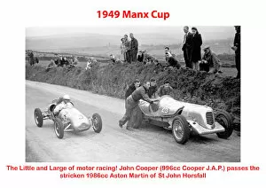 Images Dated 2nd October 2019: 1949 Manx Cup
