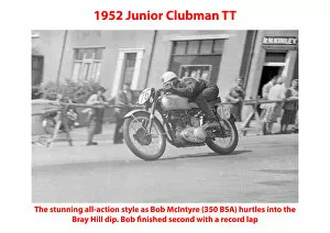 Bob Mcintyre Gallery: 1952 Junior Clubman TT