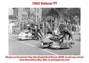 Images Dated 2nd October 2019: 1962 Sidecar TT