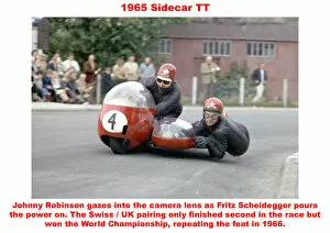 Images Dated 5th October 2019: 1965 Sidecar TT