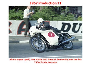 John Hartle Gallery: 1967 Production TT