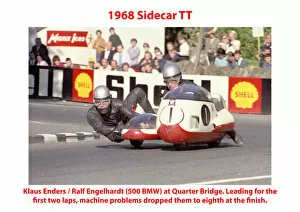 Images Dated 2nd October 2019: 1968 Sidecar TT
