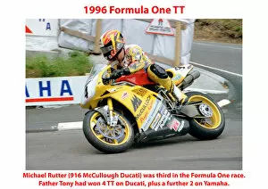 Michael Rutter Collection: 1996 Formula One TT