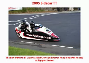 Images Dated 3rd October 2019: 2005 Sidecar TT