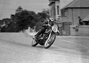 1950 Junior Manx Grand Prix Collection: A A P Toher (AJS) 1950 Junior Manx Grand Prix