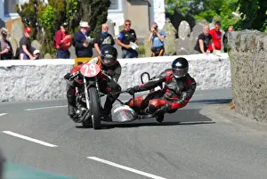 Adam Pope & John Christopher (Triumph) 2016 Pre TT Classic