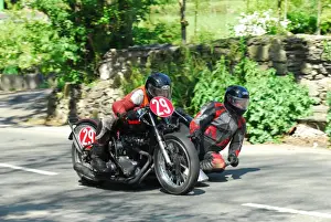 Adam Pope & John Christopher (Triumph) 2016 Pre TT Classic
