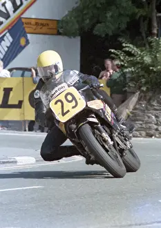 Adam Woodhall (Suzuki) 1987 Senior Manx Grand Prix