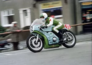 Images Dated 11th March 2019: Adie Critten (Kawasaki) 1980 Newcomers Manx Grand Prix