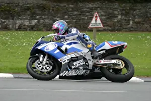 Adrian Archibald at Sulby Bridge: 2003 Production 600 TT