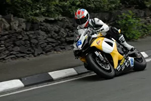 Images Dated 10th June 2009: Adrian Archibald (Suzuki) 2009 Supersport TT