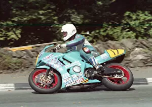 Images Dated 29th January 2021: Adrian Archobald (Vent Axia Honda) 1996 Senior Manx Grand Prix